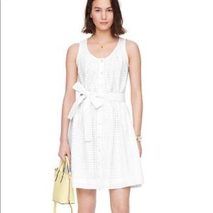 Kate Spade Eyelet White Dress